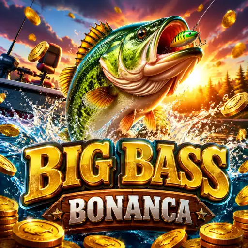 Big Bass Bonanza com pescador coletando prêmios