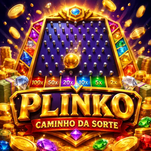 Plinko, jogo instantâneo de bolinhas caindo entre pinos